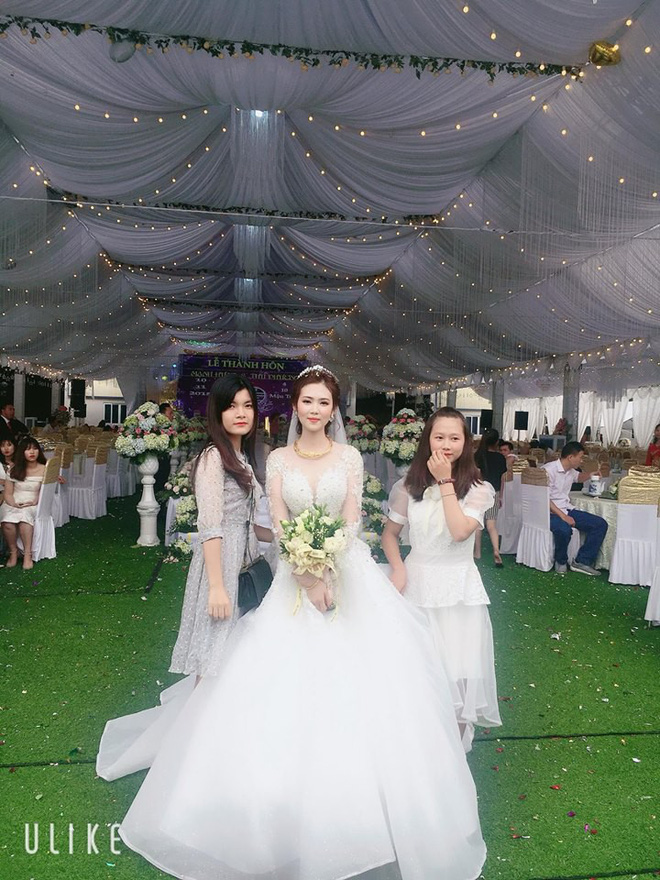 Tiết lộ những hình ảnh siêu lung linh của cô dâu xinh đẹp trong đám cưới khủng chi gần 1 tỷ đồng dựng rạp ở Vĩnh Phúc-2