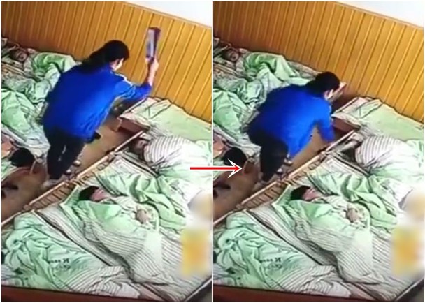 Thấy con có biểu hiện bất thường, mẹ yêu cầu xem camera an ninh ở trường mẫu giáo rồi phát hiện hành vi bạo lực đáng sợ của giáo viên-1