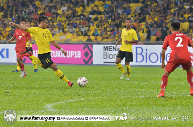 Thắng Lào 3-1, Malaysia tự tin quyết chiến với ĐT Việt Nam-1