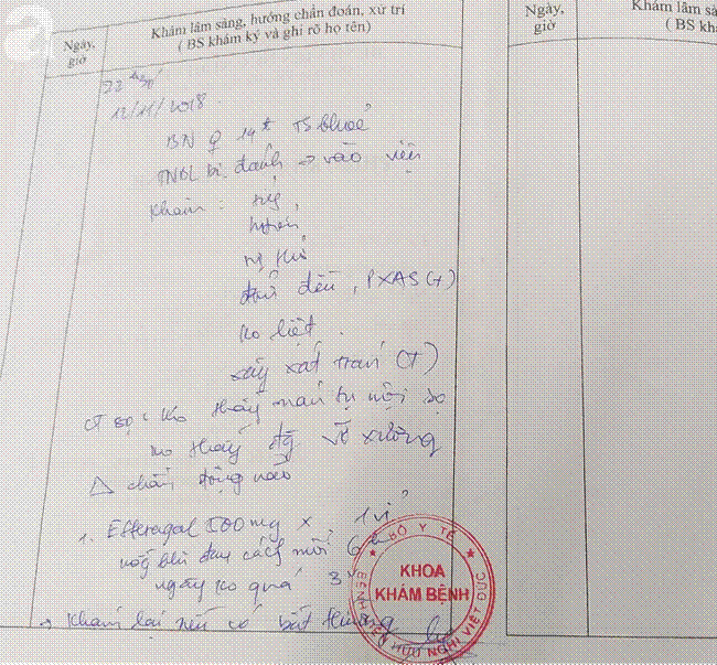 Nữ sinh lớp 9 tố bị vợ hai của bố đập đầu, đánh tới mức phải nhập viện-5