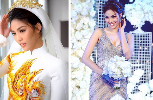 Đọ phong cách trang điểm của mỹ nhân Việt trong ngày cưới: Nhã Phương, Lan Khuê xuất sắc, Lệ Quyên bị dìm không thương tiếc-1