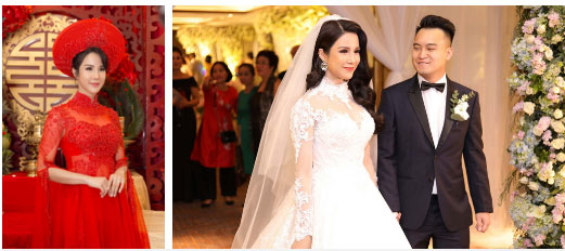 Đọ phong cách trang điểm của mỹ nhân Việt trong ngày cưới: Nhã Phương, Lan Khuê xuất sắc, Lệ Quyên bị dìm không thương tiếc-3