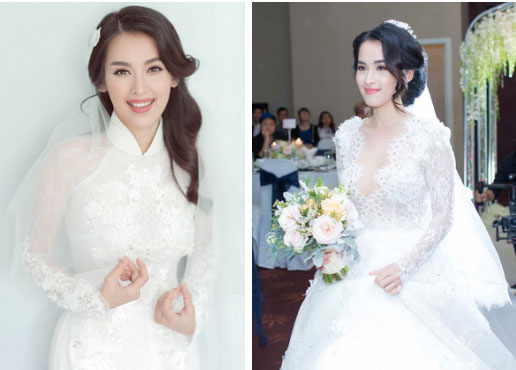 Đọ phong cách trang điểm của mỹ nhân Việt trong ngày cưới: Nhã Phương, Lan Khuê xuất sắc, Lệ Quyên bị dìm không thương tiếc-6