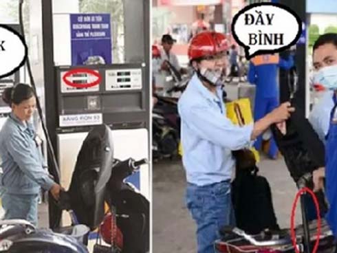 Khách mua 50.000 đồng tiền xăng, nhân viên móc túi 12.000 đồng-2