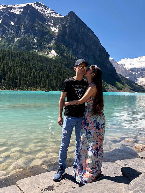 Cặp chồng xấu- vợ xinh ở Canada: Mình làm nail, chồng làm nhà hàng, vất vả nhưng vì con-4