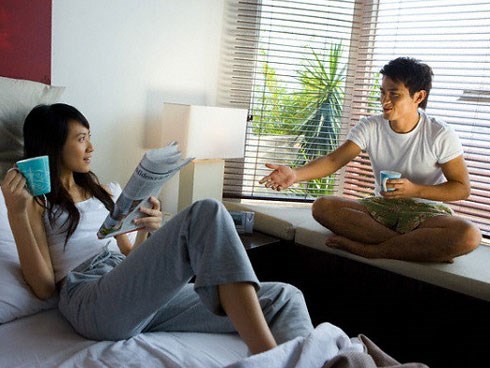 Chồng đáp lại 