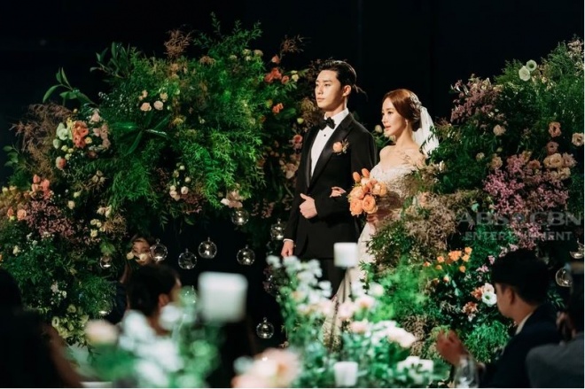 Lộ ảnh cưới tuyệt đẹp trong hôn lễ ngọt ngào viên mãn của cặp đôi chính trong Thư ký Kim-1