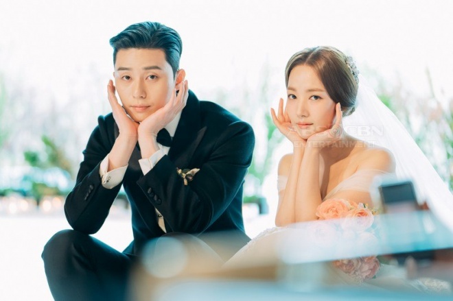 Lộ ảnh cưới tuyệt đẹp trong hôn lễ ngọt ngào viên mãn của cặp đôi chính trong Thư ký Kim-7