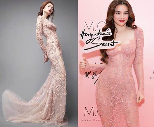 Ai ngờ Hà Hồ chân dài hơn nhưng lại bại trận trước đối thủ truyền kiếp Minh Hằng-3