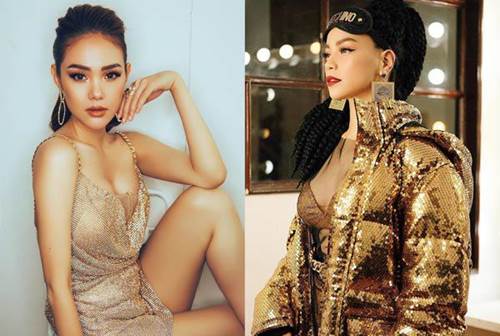 Ai ngờ Hà Hồ chân dài hơn nhưng lại bại trận trước đối thủ truyền kiếp Minh Hằng-4