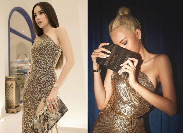 Ai ngờ Hà Hồ chân dài hơn nhưng lại bại trận trước đối thủ truyền kiếp Minh Hằng-7