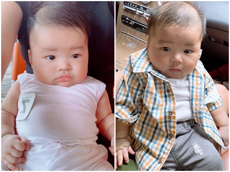 Chân dung cậu con trai 3 tháng tuổi sắp lên chức anh của Hải Băng - Thành Đạt-10