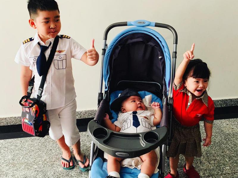 Chân dung cậu con trai 3 tháng tuổi sắp lên chức anh của Hải Băng - Thành Đạt-16