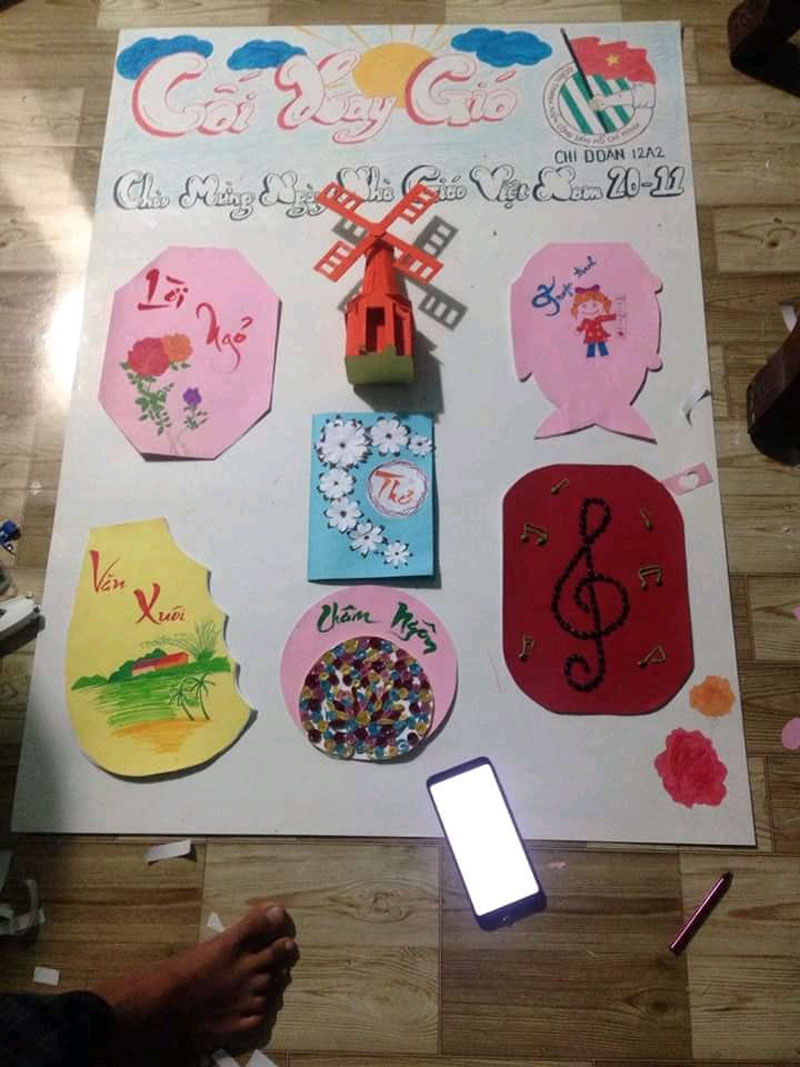 Những trang báo tường sáng tạo dịp 20/11: Đến cả Harry Potter và Diên Hi công lược cũng được đưa vào-9