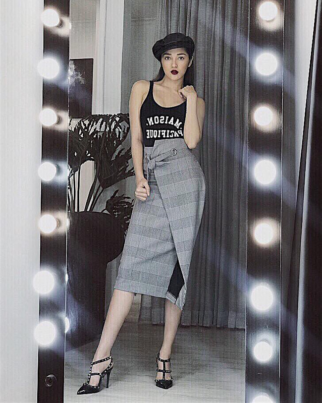 Đỉnh cao mặc khéo như Bảo Anh: một chiếc áo mặc cả chục kiểu mà kiểu nào cũng hút mắt-2