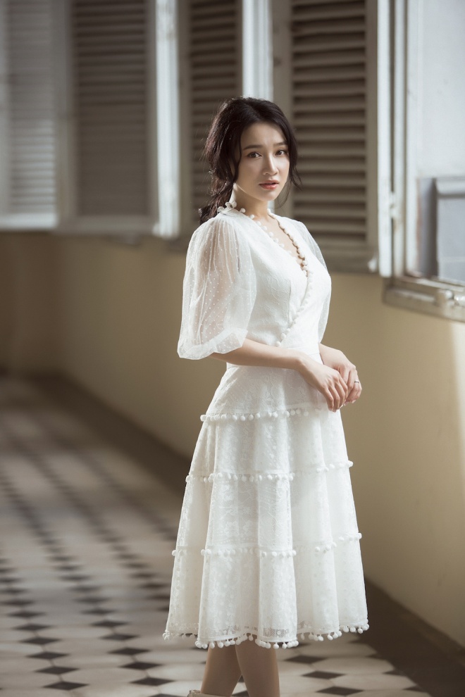 Mặc thân hình thay đổi sau bầu bí, Nhã Phương vẫn khoe vẻ đẹp rạng rỡ khó ai bì-12