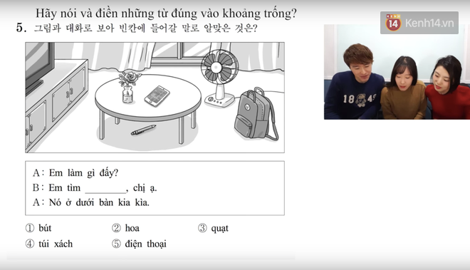 Thử sức với đề thi môn Tiếng Việt trong kỳ thi Đại học ở Hàn Quốc: Tưởng không khó mà khó không tưởng-4