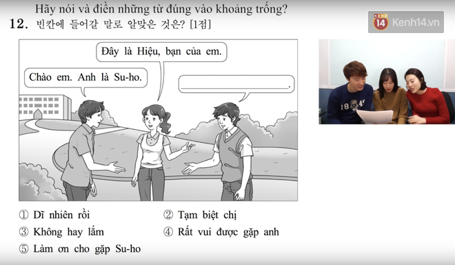 Thử sức với đề thi môn Tiếng Việt trong kỳ thi Đại học ở Hàn Quốc: Tưởng không khó mà khó không tưởng-5