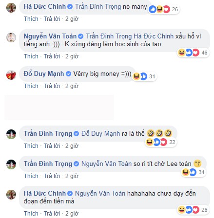 Đức Chinh, Quang Hải long lanh như soái ca, dàn tuyển thủ Việt Nam đua nhau bình luận hài hước-10