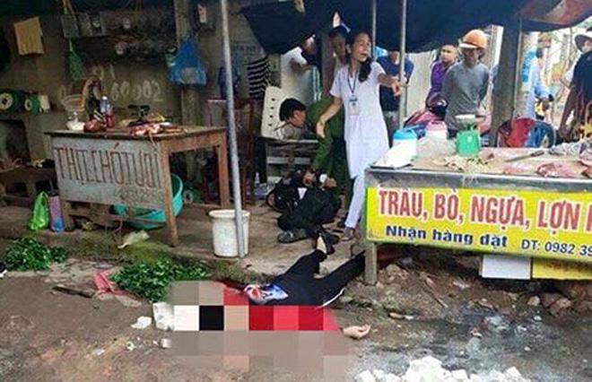 Thông tin mới vụ cô gái bán đậu xinh đẹp bị bắn chết ở giữa chợ-2