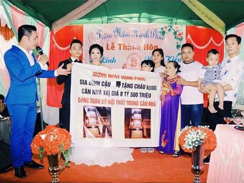 Đỉnh cao của mừng cưới: Cậu tặng cháu căn nhà 8 tỷ rưỡi cùng toàn bộ nội thất trong lễ thành hôn