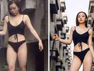 Lộ ảnh vóc dáng chưa qua photoshop của 'hot girl ngủ gật' Hưng Yên nổi tiếng MXH nhờ gợi cảm