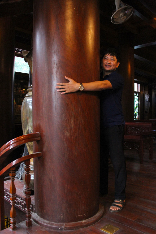 Chủ căn nhà gỗ trăm tỷ: Xét kinh tế thì dại, nhưng thích thì mình làm thôi-7