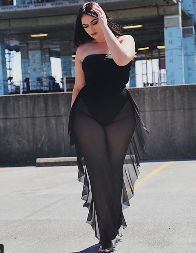 Nàng béo xinh đẹp không ngán kiểu mặc sexy nào, hạ gục mày râu từ cái nhìn đầu-7