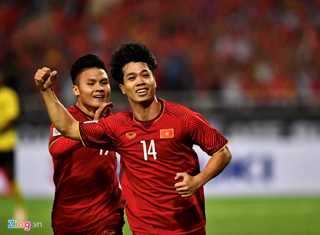 Công Phượng, Anh Đức ghi bàn giúp ĐT Việt Nam thắng Malaysia 2-0-16