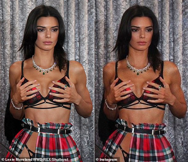 Người đẹp là thế nhưng hội chân dài Victorias Secret vẫn bóp eo, bóp đùi trong ảnh đăng Instagram và vừa bị bóc hàng loạt-1