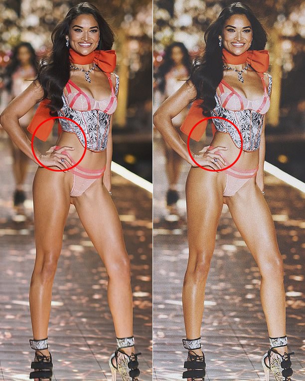 Người đẹp là thế nhưng hội chân dài Victorias Secret vẫn bóp eo, bóp đùi trong ảnh đăng Instagram và vừa bị bóc hàng loạt-3