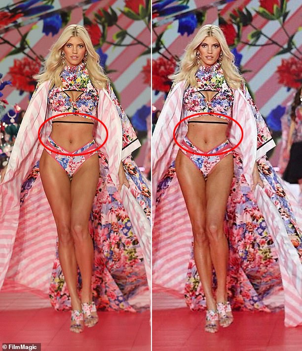 Người đẹp là thế nhưng hội chân dài Victorias Secret vẫn bóp eo, bóp đùi trong ảnh đăng Instagram và vừa bị bóc hàng loạt-2