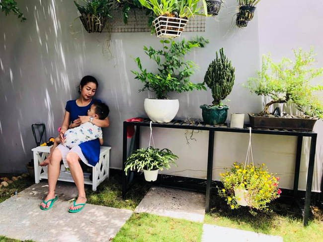Vườn rau xanh tươi mơn mởn trong biệt thự tiền tỷ do chồng Ốc Thanh Vân trồng tặng 4 mẹ con-21