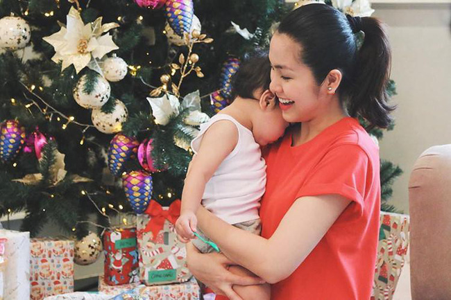 Tăng Thanh Hà hài hước khi bật mí” cuộc sống mẹ bỉm sữa bên 2 con thơ-2