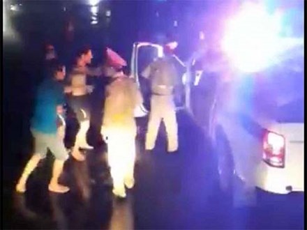 Bị tố đánh nhau với tài xế xe chở bò: CSGT Bình Định lên tiếng