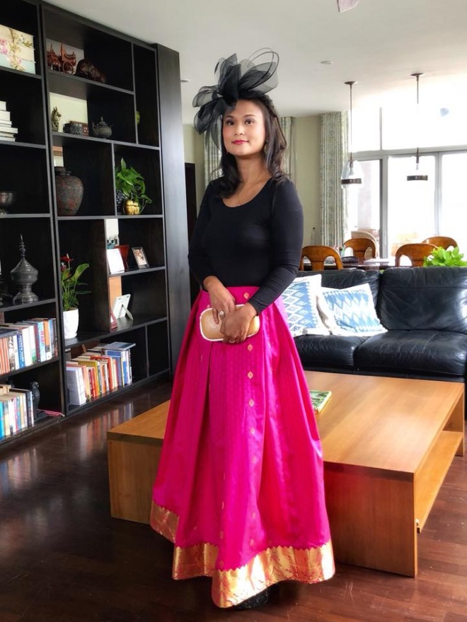 Xôn xao thông tin diva Hồng Nhung bị một người phụ nữ Myanmar giật chồng dẫn tới ly hôn-9