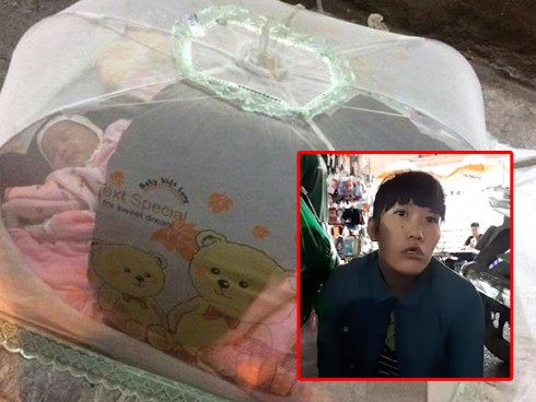 Bé 1 tháng tuổi ngủ vỉa hè chưa một lần được bú mẹ, 7 ngày tuổi đã phải lang thang