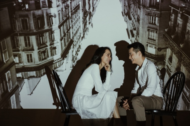 Vợ chồng Hoàng Bách hạnh phúc như thuở mới yêu trong bộ ảnh kỷ niệm 12 năm ngày cưới-1