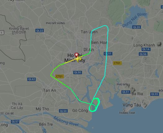 Máy bay Vietjet gặp sự cố khi mới cất cánh, phải quay đầu về TP.HCM-1