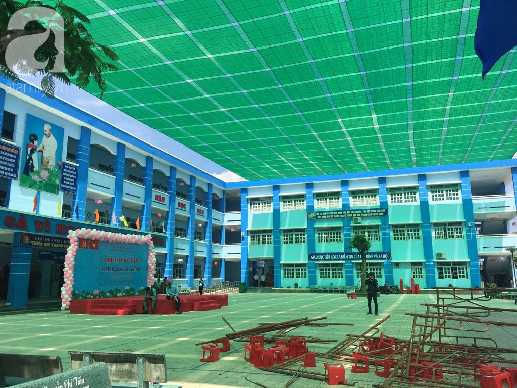 Hiện trường vụ sập giàn giáo khiến hàng chục học sinh tiểu học nhập viện trong lễ 20/11: Cảnh tượng lúc đó rất sợ hãi-5