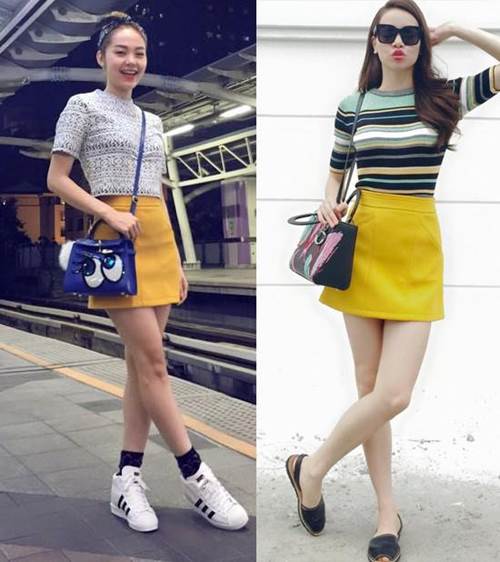 Chị ngả em nâng như Hồ Ngọc Hà và Minh Hằng, không ưa nhau nhưng cứ hay đụng hàng-6