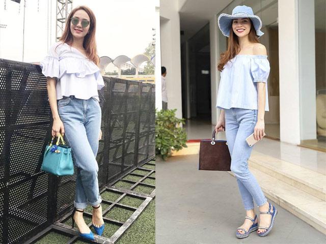 Chị ngả em nâng như Hồ Ngọc Hà và Minh Hằng, không ưa nhau nhưng cứ hay đụng hàng-7