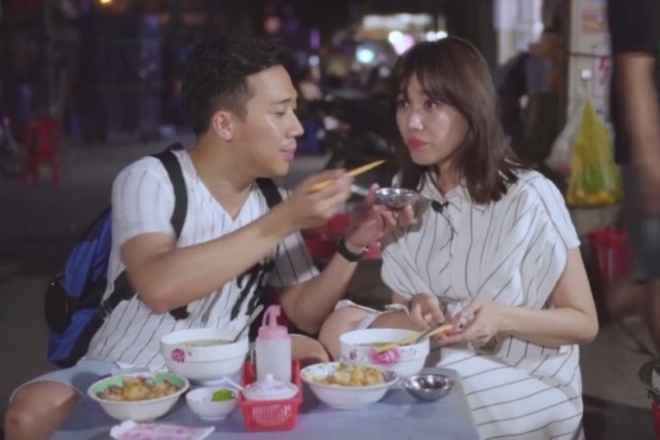 Hari Won bị soi mói chuyện ăn uống, tăng cân vì có bầu?-6