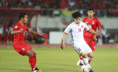 Myanmar - Việt Nam: Trận đấu khép lại với tỉ số 0-0-6