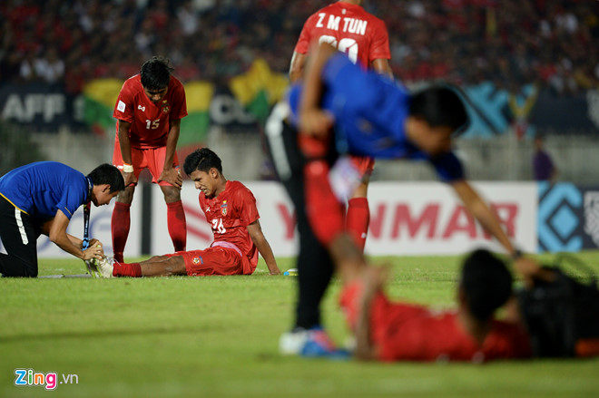 Myanmar - Việt Nam: Trận đấu khép lại với tỉ số 0-0-1