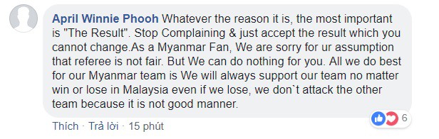 Bạn bè quốc tế khuyên fan Việt chấp nhận kết quả, ngừng lên mạng chửi bới trọng tài-2