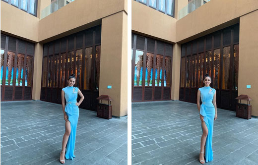 Không phải ai cũng có quyền năng” như HH Tiểu Vy: Diện đẹp mọi gam màu dù lòe loẹt hay sến sẩm đến cỡ nào-1