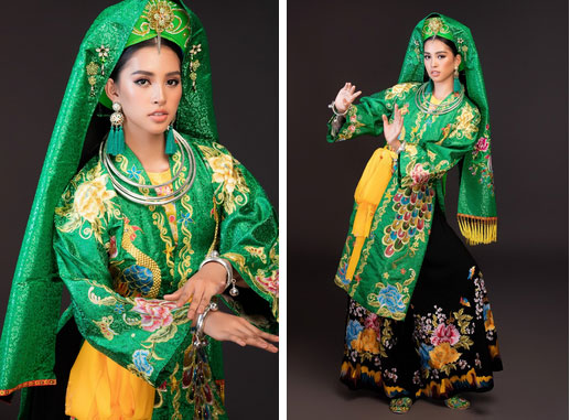 Không phải ai cũng có quyền năng” như HH Tiểu Vy: Diện đẹp mọi gam màu dù lòe loẹt hay sến sẩm đến cỡ nào-3