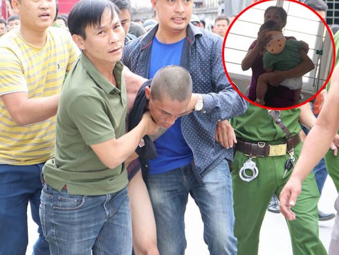 Bé trai bị bố ném từ trên cao xuống đang hoảng loạn, được theo dõi chấn thương sọ não