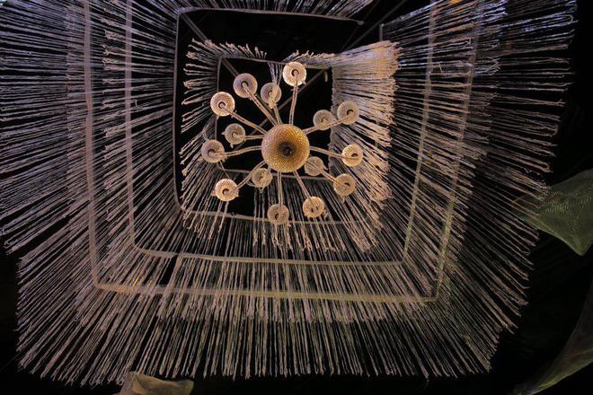 Cô dâu đeo vàng nặng trĩu trong đám cưới chi 2,5 tỷ tiền bắc rạp, trang trí 100% hoa tươi-7